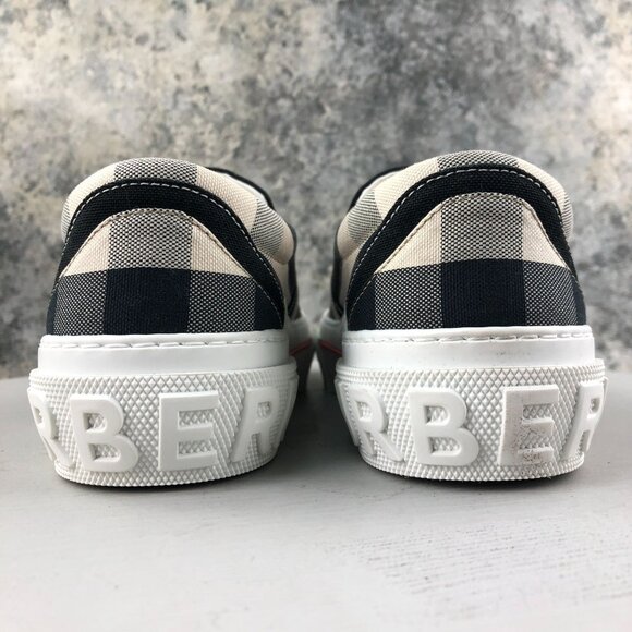 Burberry Men\'s EU 41.5 (8.5) Curt Exaggerated Check Birch Low Trainer Sneakers main image 15